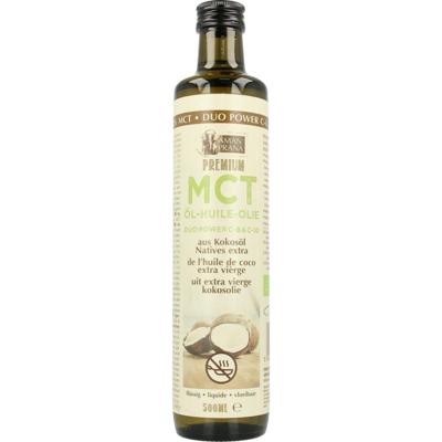 Amanprana MCT olie premium duo power bio Amanprana MCT olie premium duo power bio