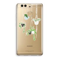Hang In There: Huawei P9 Transparant Hoesje Hang In There: Huawei P9 Transparant Hoesje