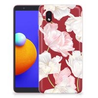 Samsung Galaxy A01 Core TPU Case Lovely Flowers - thumbnail