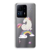 Regenboog eenhoorn: Xiaomi Mi Mix 4 Transparant Hoesje