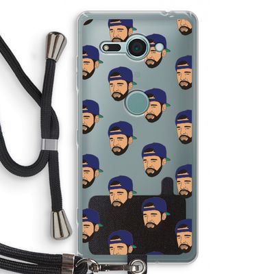 Drake Away: Sony Xperia XZ2 Compact Transparant Hoesje met koord