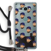 Drake Away: Sony Xperia XZ2 Compact Transparant Hoesje met koord