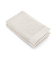 Walra gastendoek soft cotton kiezel grijs 30x50 cm set van 2 (beige)