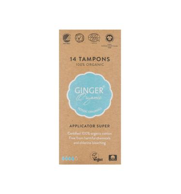 Tampon super met applicator