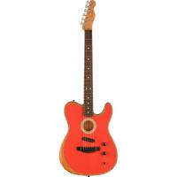Fender Limited Edition Acoustasonic Player Telecaster RW Fiesta Red met gigbag - thumbnail