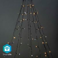 Nedis SmartLife Decoratieve LED | Wi-Fi | 200 LED&apos;s | 10 x 2 m | 1 stuks - WIFILXT02W200 WIFILXT02W200