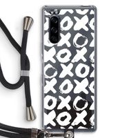 XOXO: Sony Xperia 5 Transparant Hoesje met koord
