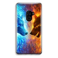 Fire & Ice: Xiaomi Mi Mix 2 Transparant Hoesje