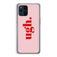 Ugh: Oppo Find X3 Pro Transparant Hoesje