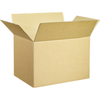Amerikaanse vouwdoos | golfkarton | 600x400x400mm | dubbele golf | bruin | 15 stuks