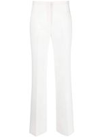 MSGM pantalon de costume à taille mi-haute - Blanc - thumbnail