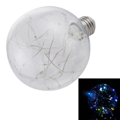 G95 E27 3W 80 LM filament retro Fairy LED string gloeilamp AC 220V (kleurrijk licht)