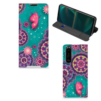 Sony Xperia 5 III | Bookcase | Cirkels en Vlinders