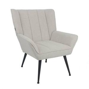 Bronx71 Fauteuil City linnen taupe