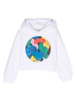 Stella McCartney Kids hoodie à logo imprimé - Blanc - thumbnail