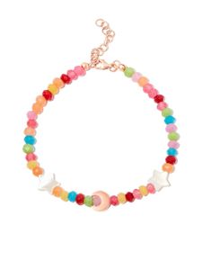 Roxanne First bracelet Moon and Star en or rose - Multicolore