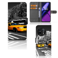 OnePlus 11 Flip Cover New York Taxi - thumbnail