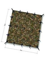 DD Hammocks DD Hammocks Tarp 3x3 Olive Green, Forest Green, Coyote Brown, Jet Black, Sunset orange, Multicam