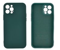 iPhone SE 2020 hoesje - Backcover - TPU - Donkergroen