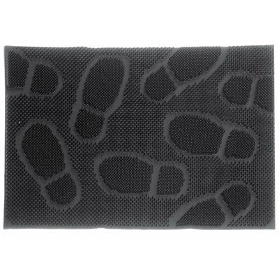 Deurmat Pin Mat Zwart Natuurlijk rubber 60 x 40 cm