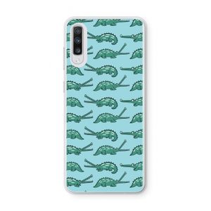 Kroko: Samsung Galaxy A70 Transparant Hoesje