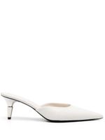 Proenza Schouler mules en cuir 60 mm - Blanc - thumbnail