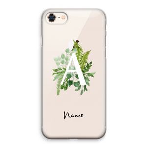 Green Brush: iPhone 8 Transparant Hoesje