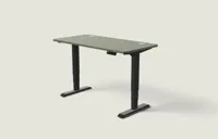 Desktronic HomePro bureau Zwart / Olijfgroen / 140x70 cm