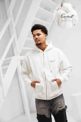 Quotrell Creators Vest Heren Gebroken Wit/Zwart - Maat XS - Kleur: Wit | Soccerfanshop
