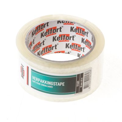 Verpakkingstape transp. 50mmx66mtr