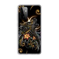 Huilende Wolf: Samsung Galaxy A72 Transparant Hoesje