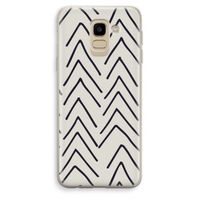Marrakech Arrows: Samsung Galaxy J6 (2018) Transparant Hoesje