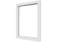 Trendhout Vast raamkozijn meranti - 77,4x107,4 cm - Wit- - - Trendhout Trendhout Vast raamkozijn meranti - 77,4x107,4 cm - Wit- - - Trendhout