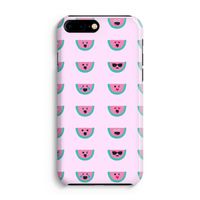 Smiley watermeloenprint: iPhone 8 Plus Volledig Geprint Hoesje