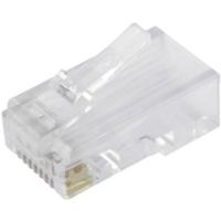 BEL Stewart Connectors SS-37000-002 Modulaire stekker niet-afgeschermd Cat.5e Stekker, recht Aantal polen: 8P8C Glas (helder) 1 stuk(s) - thumbnail