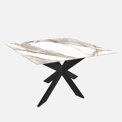 Calacatta Macchia Bianca Vierkant 140 x 140 Mat Nee, geen extra poedercoating