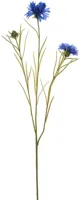 Pure Royal kunsttak korenbloem 66cm blauw