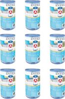Intex 29000 Filter Cartridge Type A 9 stuks voor Zwembad 244/305/366 cm