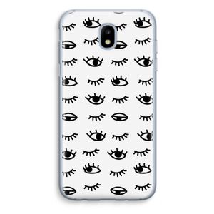 Eye pattern #2: Samsung Galaxy J5 (2017) Transparant Hoesje