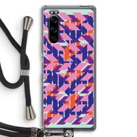 Skew Blush 3: Sony Xperia 5 Transparant Hoesje met koord