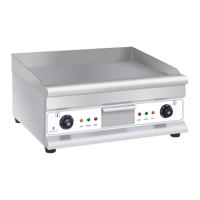 Dubbele elektrische grillplaat - 60 cm - glad - 2 × 3.200 W