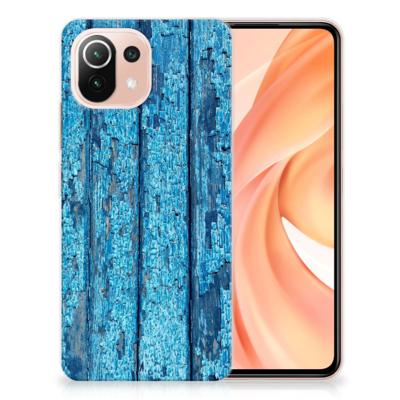 Xiaomi Mi 11 Lite | 11 Lite 5G NE | Bumper Hoesje | Wood Blue