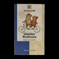 Gember curcuma thee bio 18 Zakjes