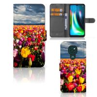 Motorola Moto G9 Play | E7 Plus Hoesje Tulpen Motorola Moto G9 Play | E7 Plus Hoesje Tulpen