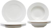 Villeroy & Boch Bordenset For Me - 8-delig / 4 personen - 4 dinerborden en 4 diepe borden
