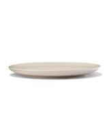 HEMA Dinerbord ⌀26cm PUUR reactief glazuur beige (beige)
