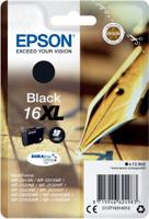 Epson inktcartridge 16XL, 500 pagina&apos;s, OEM C13T16314012, zwart
