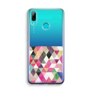 Gekleurde driehoekjes: Huawei P Smart (2019) Transparant Hoesje