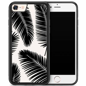 iPhone 8/7 hoesje - Palm leaves silhouette