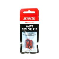 STANS Stan&apos;s tubeless valve color kit - orange